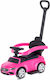 Sun Baby Ride On Auto für 12+ Monate mit Geräuschen Rosa