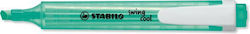 Stabilo Swing Cool Marker Unterstreichen Türkis...