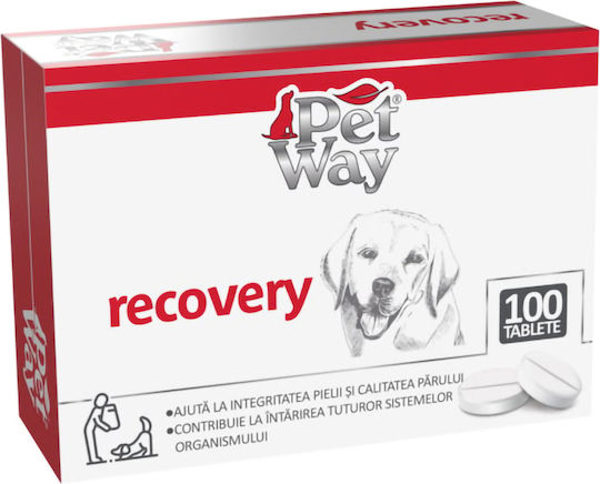 PetWay PetWay Hundeergänzungsmittel & Vitamine in Tabletten zur Stärkung des Immunsystems für Hunde und Katzen