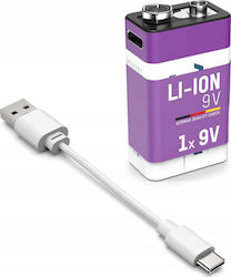 Ansmann Baterie reîncărcabilă 9V Li-ion 340mAh 1 buc