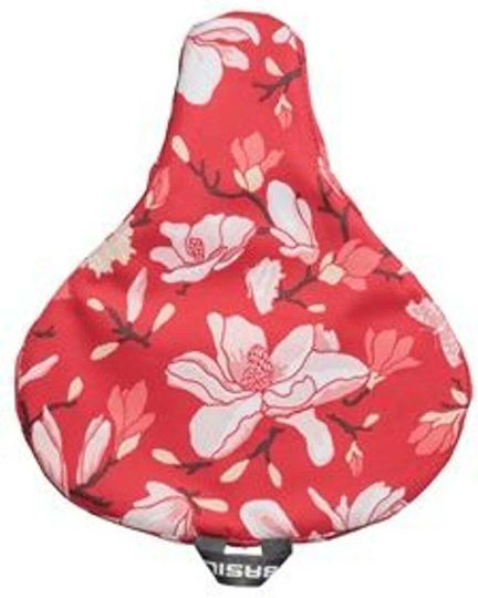 Basil Magnolia Sattelbezug Wasserdichter Källymmas Sattelschoner Poppy Rot Neu Bas-50474