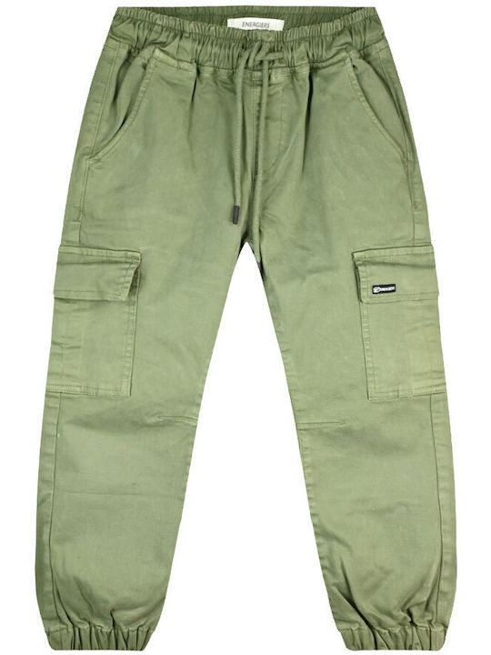 Pantaloni Pentru Copii Cargo Kaki