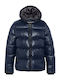 Geacă Puffer Columbus-navy