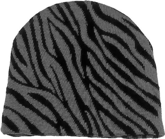 Beanie Unisex Knitted Beanie in Grey Colour