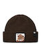 Unisex Beanie Strickmütze in Braun Farbe