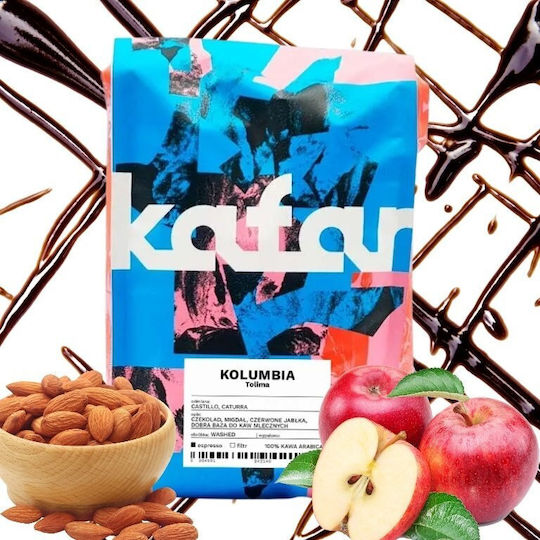Kafar Καφές Espresso Arabica Colombia Chocolate σε Κόκκους 250gr