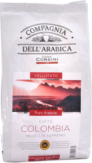 Corsini Καφές Espresso Arabica Colombia Chocolate σε Κόκκους 250gr