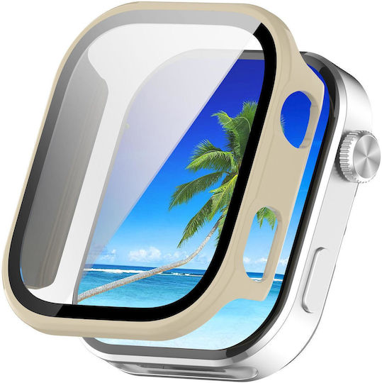 Redmi Watch 6 Xdfind Folie Temperată Protecție Integrată pentru Cadranul Ceasului Alb Ivoar