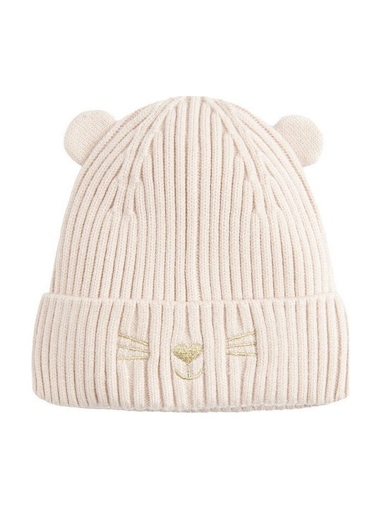 Kinder Beanie Gestrickt Rosa
