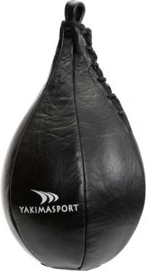 Yakimasport Δερμάτινος Σάκος Ταχύτητας Μαύρος