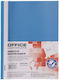 Office Products Durchsichtiger Aktenordner für A4 Papier Blau
