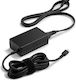HP USB-C Зарядно устройство за лаптоп 65W със Свалящ се Кабел за Захранване