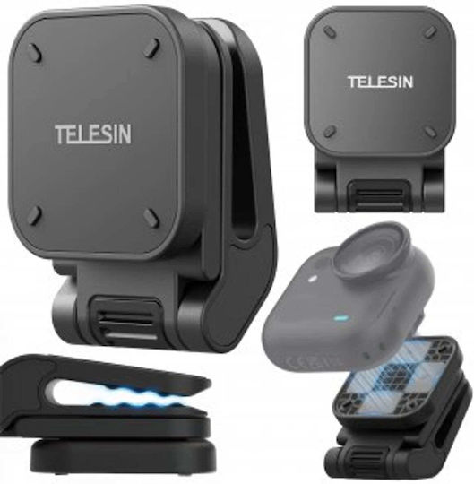Sunnylife Βάση Στήριξης Action Cameras TS5630 Καπέλου για Insta360