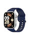 Xiaomi Band 10 Pro Redmi Watch 6 5 Monochrome Vertical Striped Silicone Buckle Midnight Blue