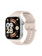 Xiaomi Band 10 Pro Redmi Watch 6 5 Monochrome Vertical Striped Silicone Buckle White Ivory