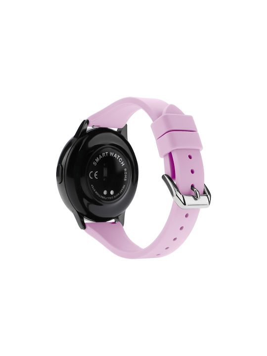 Zonă de ceas din silicon Universal T-buckle 20mm Violet
