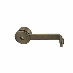 Metalor 062-2025 Einzeln Matt Antik Fensterstange