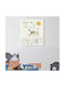 Caravelshop Kids Wall Art Canvas 70x63cm