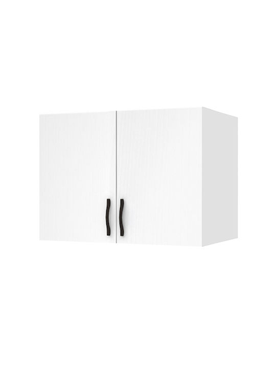 Megapap Rectangular Loft Closet Chipboard White 80x51.8cm GP028-0110,1