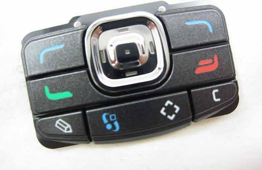 Nokia N80 Мобилна Клавиатура Функция Черна Оригинална