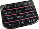 Nokia 6700c Клавиатура Цифрова Матирана Черна Оригинална