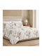 My Home Luxury My Home Luxury Bettbezug Set 220x240cm Übergröße mit 4 Kissenbezügen & 1 Bettlaken Romantic Romantic Garden