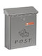 Viometal Cutie Poștală Pentru Exterior Din Inox În Culoare Argintie 21.5x6.8x30cm