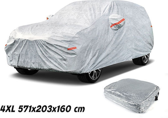Водоустойчив Автомобилен Капак За SUV 4XL 571x203x160 см Двоен Слой