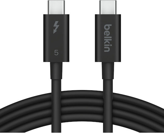 Belkin Video Kabel USB Typ-C männlich Thunderbolt 5 240W 1m INZ005HQ1MBK