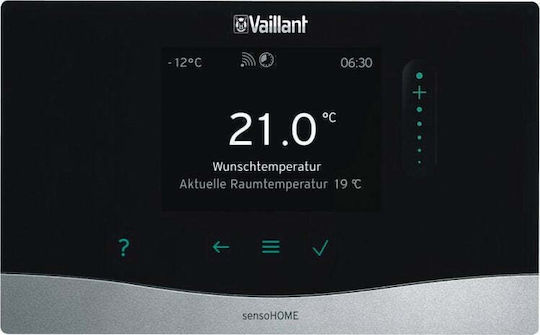 Vaillant VRT 380 Digital Thermostat für den Raum mit Touchscreen