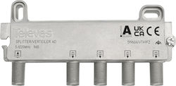 Nedis 519604 Satellitenzubehör Splitter Nedis 519604 Satellitenzubehör Splitter