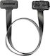 Techstar Cablu Prelungitor Obd2 16 Pin Femelă-Mascul 60 Cm Panglică Plat J1962 Tip A 12v Pass-through Direct 1:1