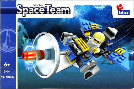 Alleblox Space Team Building Blocks for 6+ Years 54 Pieces 521042