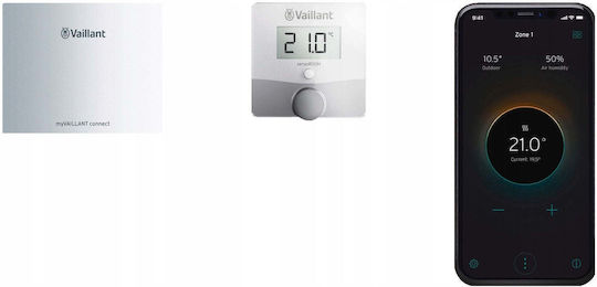 Vaillant VRT 51f Digital Thermostat für den Raum Intelligent mit Wi-Fi