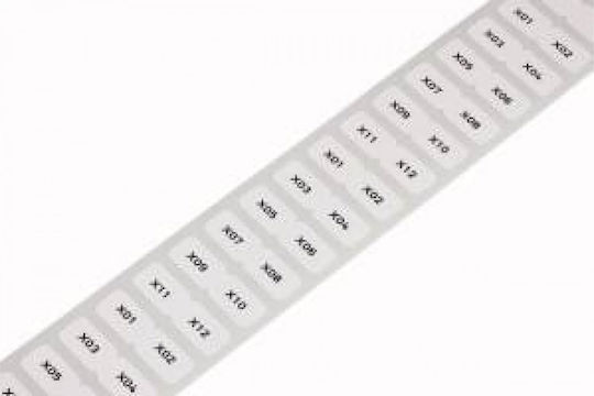 Wago Selbstklebendes Weißes Polyester-Etikett 15x9mm 210-806