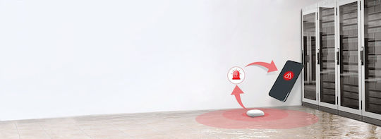 Milesight Ws303 Lorawan Mini Sensor Wassermelder Badezimmer Smarte Gebäude Sirene Alarm Ip 67 Mqtt