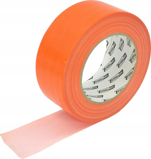 AWTools Самозалепваща Лента за Тъкани Оранжева 50mx38mm