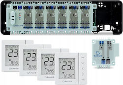 Salus Salus Startpack Standar – Set De Control Prin Fir Pentru Încălzire Prin Pardoseală Fără Gestionare Prin Internet Kl06-m Pl07 4 X Vs30w