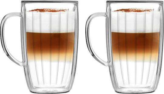 Vialli Design Tulip Σετ Ποτήρια Κοκτέιλ Γυάλινα 350ml 2τμχ