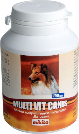 Mikita Dog Multivitamins in Tablets 1000gr for General Health