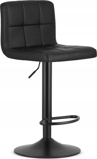 Barhocker Prot mit Verstellbarer Höhe Schwarz Farbe 52x61x42cm