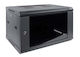 Securitynet Монтирана На Стена Рак Стойка 9U 60x45x50.3см Черна