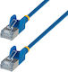 StarTech U/FTP (STP) Cat.6a Ethernet Network Cable 0.3m Blue