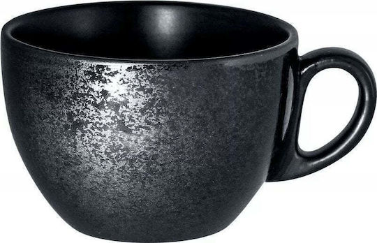 Rak Ceramics Karbon Tasse Kaffee Aus Porzellan Schwarze 230ml