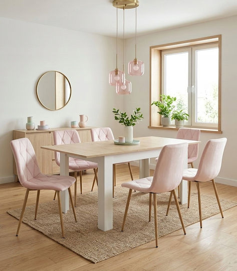 Masă Extensibilă Pentru Sala De Mese Din Lemn Sonoma 160(+40)x80x75cm