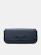 Fabric Women's Shoulder Bag Navy Blue