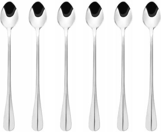 Kulig Capri Rostfreier Stahl Dessert / Eiscreme Braune Löffel 20cm 29040 6 Stück