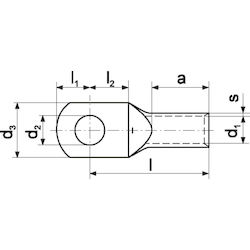 Erko Copper Electrical Terminals 20 Pieces