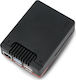 Argon40 Argon Neo 5 Широк Калъф Raspberry Pi 5 С Вентилатор Черно-червен Arg-24095