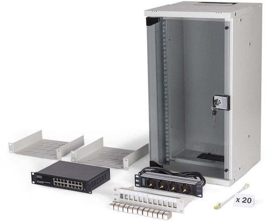 Digitus Digitus Netzwerkschrank Set 254 Mm 10'' 12he 315x300 Mm Pxβ